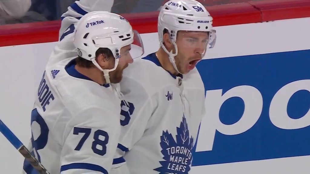 Michael Bunting Pots His First Goal In Hurricanes Debut vs