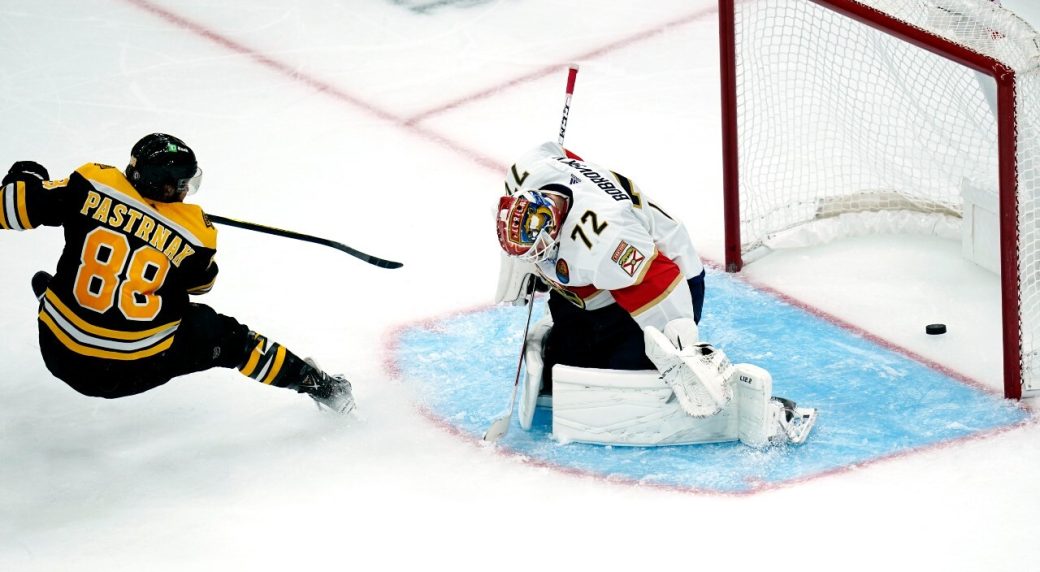 Nhl goals of the week pastrnak dangles and thompson shows off sick hands