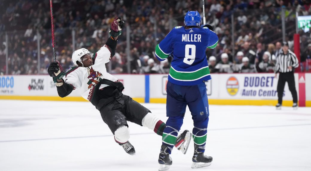 Miller gets shutout in Canucks' win over Devils 