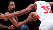 Durant honoured Raptors’ Koloko wears his No. 35, except that it ‘shows I’m getting old’