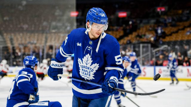 Toronto Maple Leafs NHL Justin Bieber designed reversible hockey
