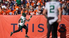 Hall hurt after 62-yard TD in Jets’ win over Broncos