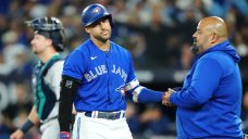 Blue Jays CF George Springer’s left wrist x-rays come back negative
