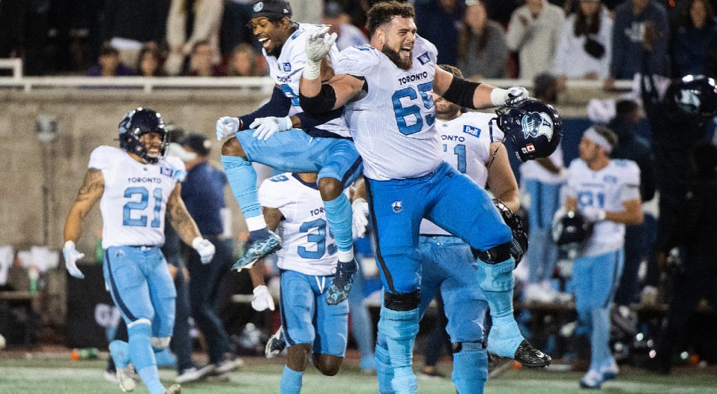 Argonauts Clinch First In East With Walk off Rouge Vs Alouettes