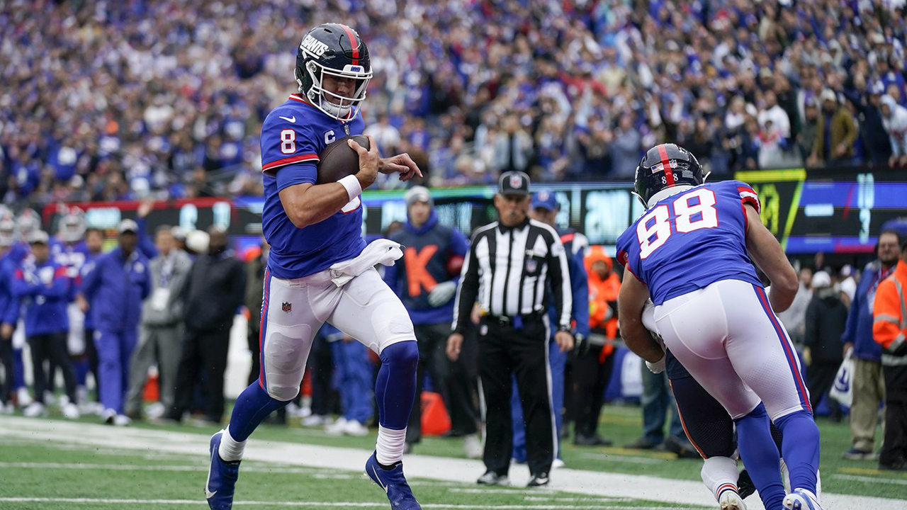 Giants topple Bears but lose Daniel Jones to ankle injury - Sportsnet.ca