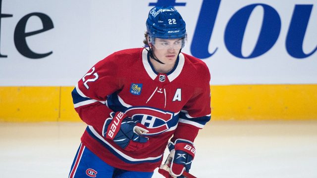 Cole Caufield Signed Full-Size Hockey Helmet w/ JSA COA Montreal Canadiens