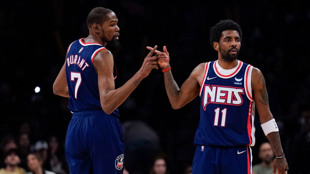 Kyrie Irving, Kevin Durant lead Brooklyn Nets over Cleveland Cavaliers