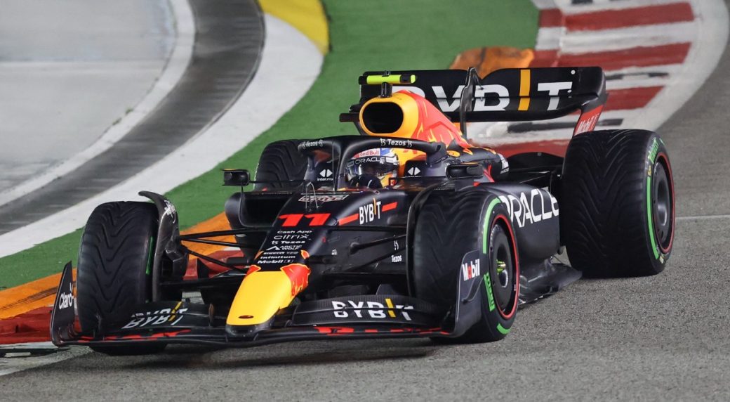 Verstappen's F1 title on hold after Perez wins in Singapore
