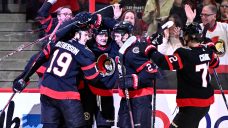 Senators put on offensive showcase, beat Bruins in home opener
