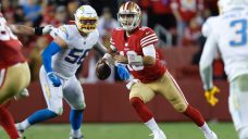 McCaffrey’s TD, stout D lead 49ers past Chargers