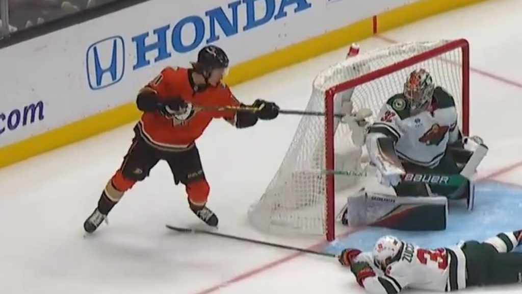 NHL: Ducks' Trevor Zegras scores another insane lacrosse goal