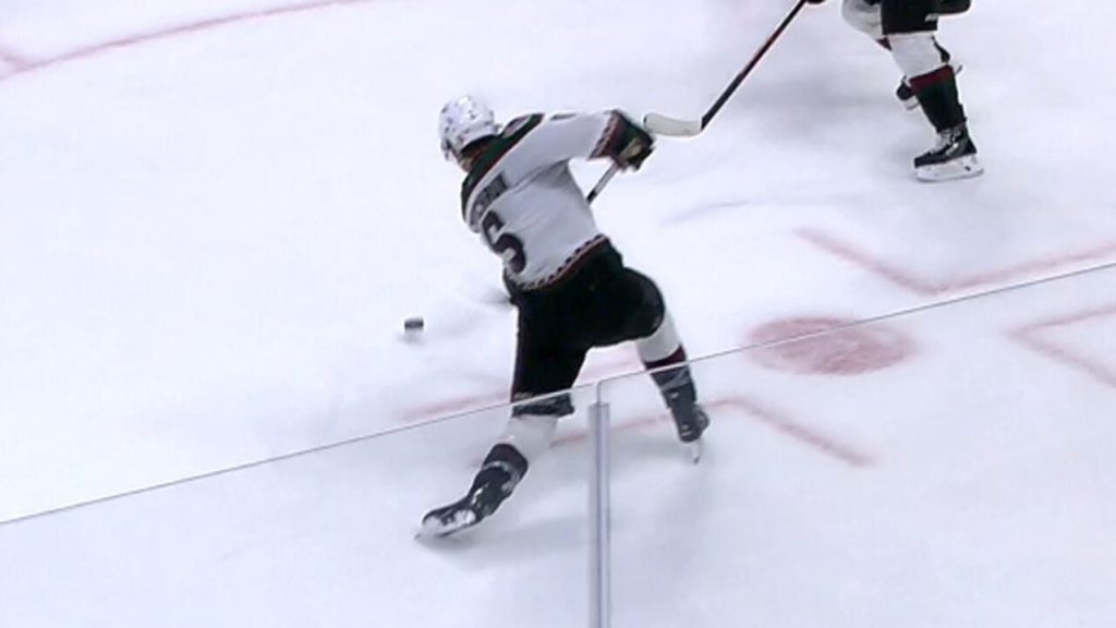 Chychrun Equalizes In Final Minute After Furious Coyotes Attack Vs Red Wings