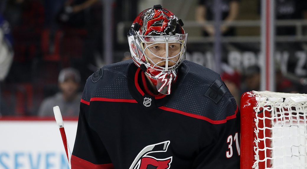 Carolina Hurricanes on X: RT @WaltRuff: Frederik Andersen will start this  evening for the #Canes against Boston. He was very strong when the Bruins  came to PNC Aren… / X