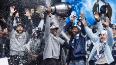 Argonauts hold rally to celebrate Grey Cup win over Blue Bombers