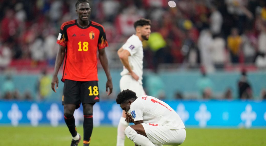 Canada’s Alphonso Davies offers his take on loss to Belgium at World Cup