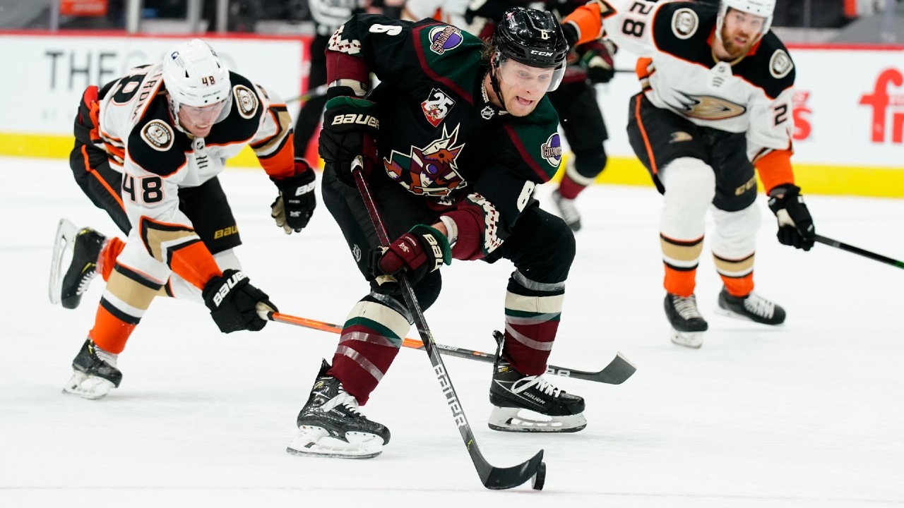 Fowler scores twice, Ducks knock off Coyotes 5-2 - ABC7 Los Angeles