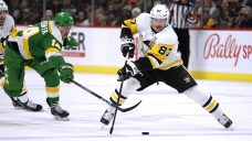 Crosby has two goals, two assists in Penguins’ win over Wild
