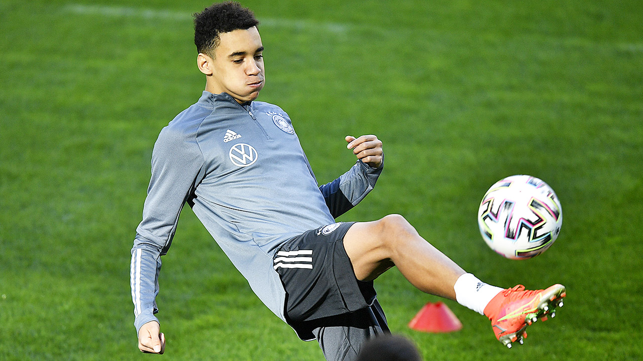 Will the 2022 World Cup be a breakout tournament for Germany's Jamal Musiala  on the international stage? (Martin Meissner/AP)