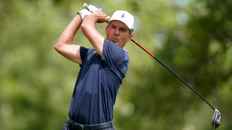 Canadian golf legend Mike Weir will captain the international team at the 2024 President's Cup. (Charlie Neibergall/AP)