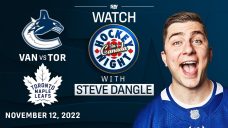 Watch Hockey Night in Canada with Steve Dangle presented by Coca-Cola
