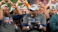 ‘For Dusty!’: Baseball world salutes Dusty Baker, Astros on World Series win