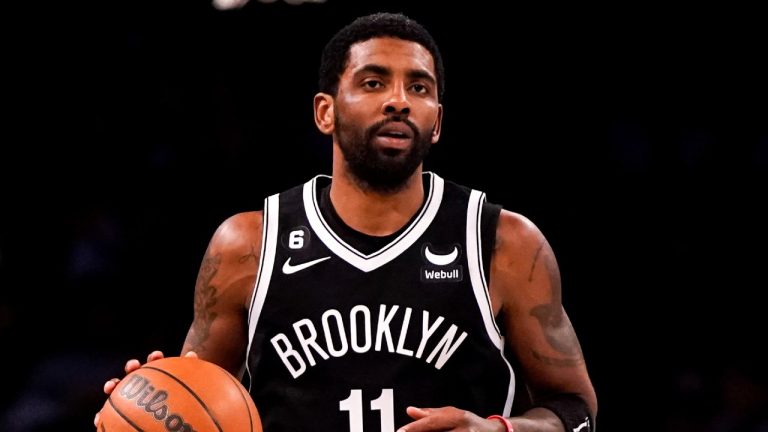 Brooklyn Nets guard Kyrie Irving (11). (Julia Nikhinson/AP)