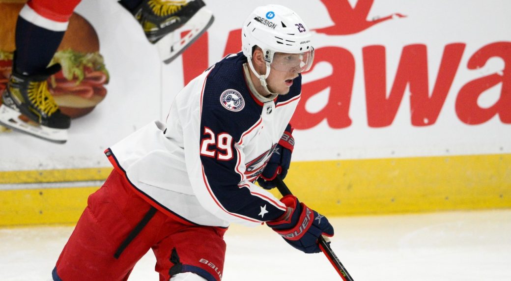 Blue Jackets' Laine expected to miss 3-4 weeks due to sprained ankle