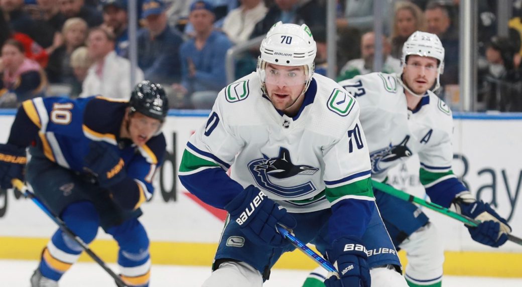 IN PHOTOS: Canucks bring back classic skate logo in loss to Maple Leafs -  BC