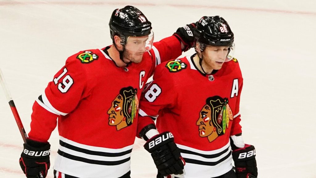Blackhawks put Patrick Kane, Jonathan Toews on first line together: 'Let's  try it' - Chicago Sun-Times