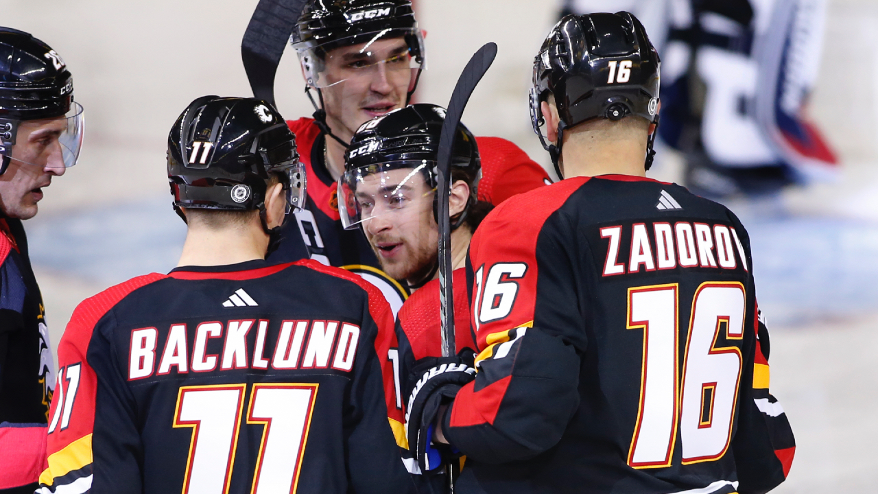 Mangiapane, Ruzicka combine offensive efforts to help Flames defeat ...