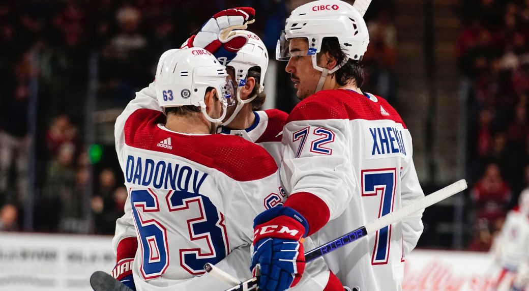 Cole Caufield adds two more goals as Canadiens beat Predators