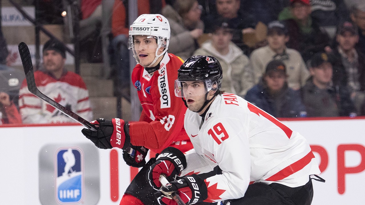 Canada escapes with shootout win over Switzerland at world juniors