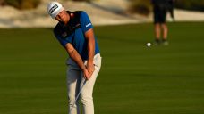 Hovland has 64 in sun and mud for 3-shot lead at Hero World Challenge