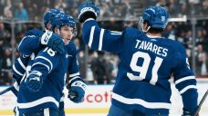 Marner and Matthews stay hot, Samsonov earns shutout as Maple Leafs beat Kings