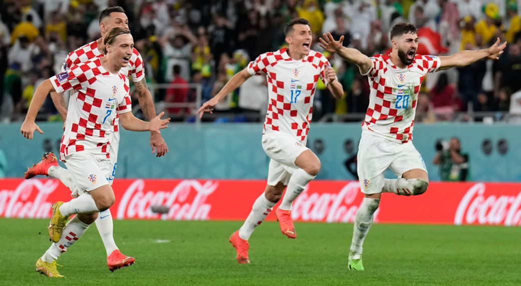 Croatia sends favorites Brazil home with penalty shootout win at