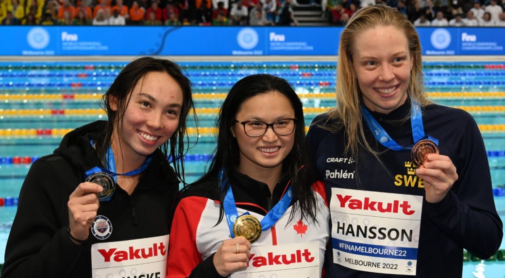 Canadian Swimmer Sets New Women's 200-Meter Butterfly World Record