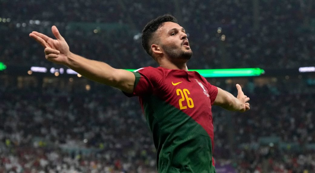 Goncalo Ramos dazzles the soccer world in debut for Portugal