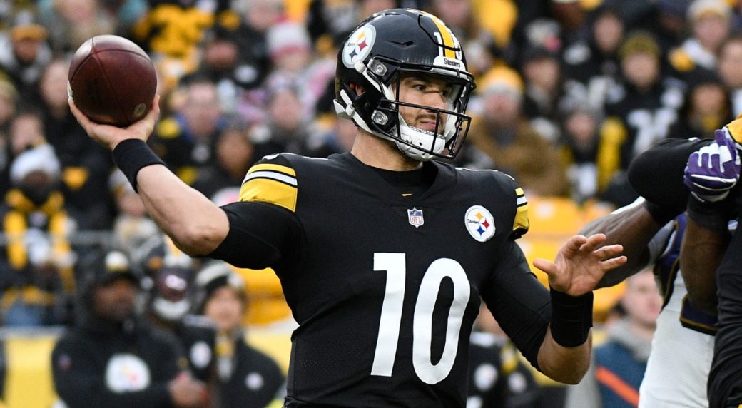 Trubisky starts at QB for Steelers with Kenny Pickett out