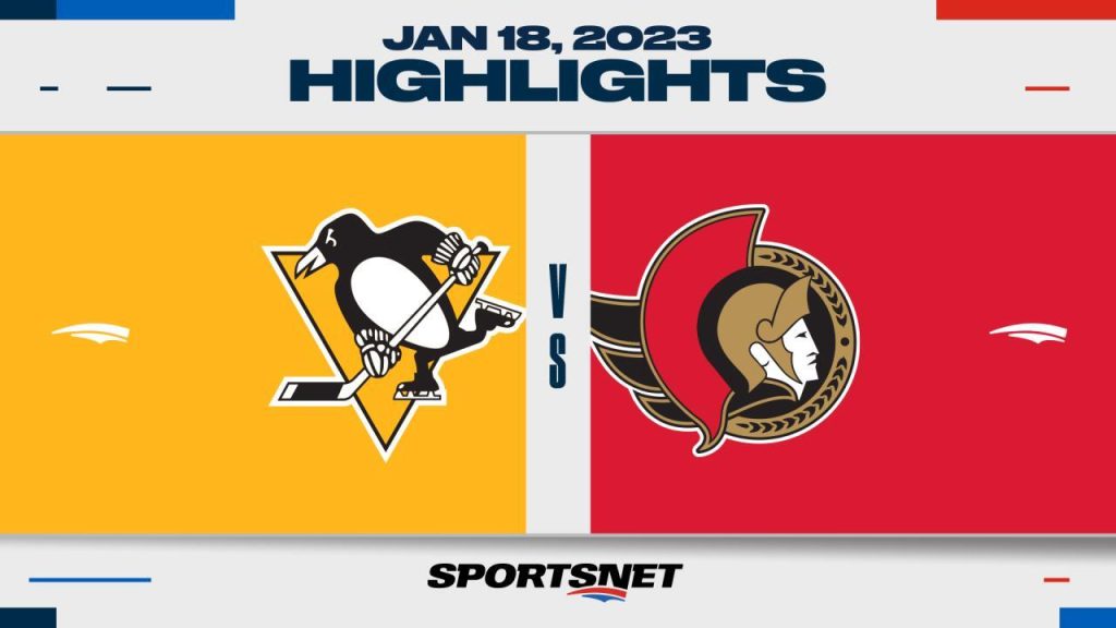 Pittsburgh, United States. 10th Jan, 2023. Pittsburgh Penguins