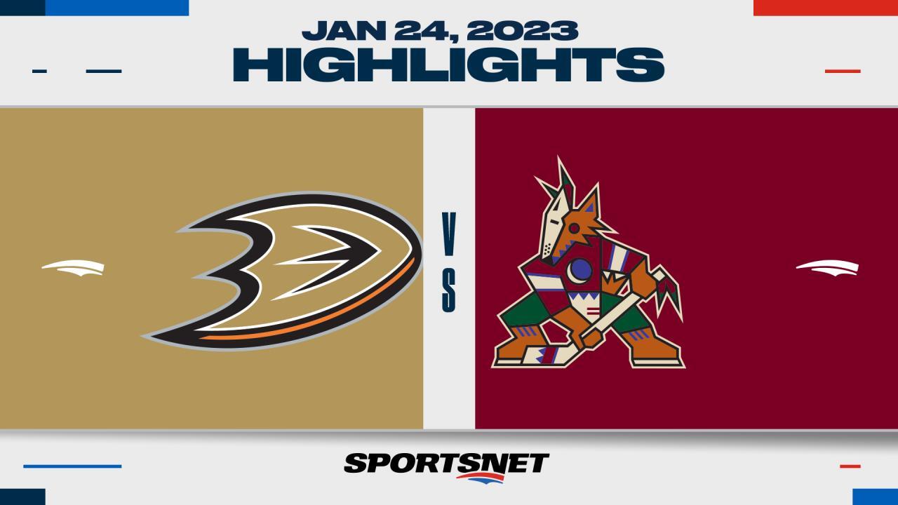 NHL Highlights: Ducks 5, Coyotes 2
