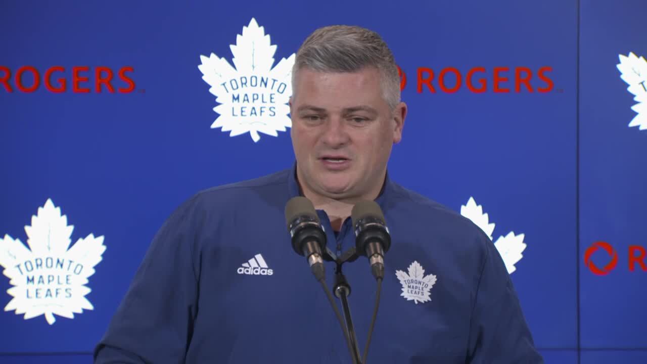 'We've given up a lot less': Keefe discusses Maple Leafs improved structure
