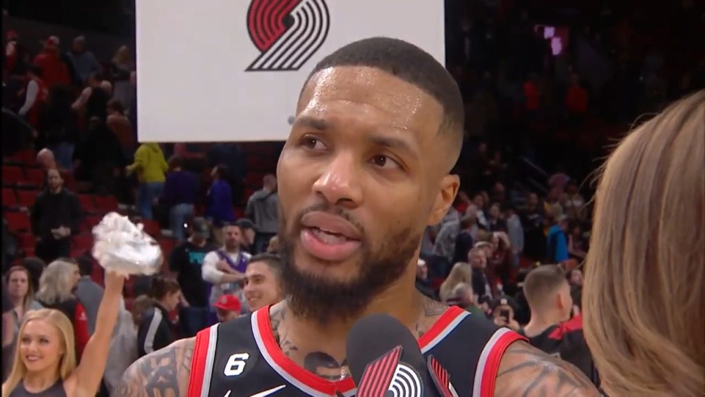 Damian Lillard scores 71 points, tied for most since Kobe Bryant's 81 - The  Washington Post