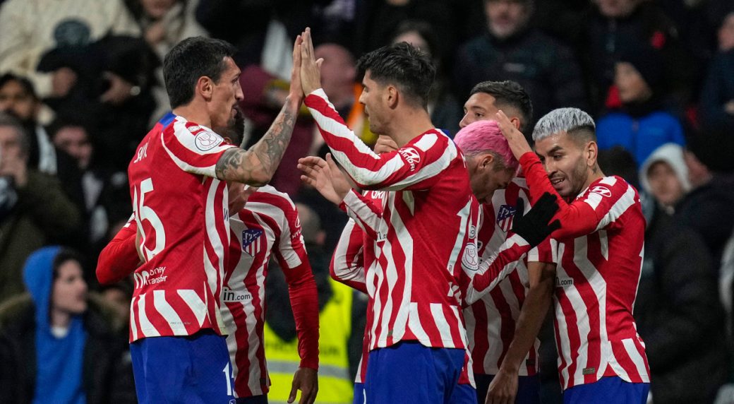 La Liga Roundup: Atletico wins at Osasuna to rebound from Copa loss to Madrid