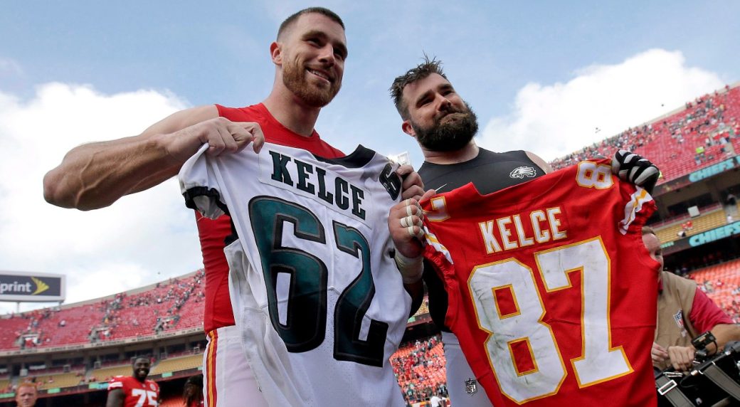 Kelce brothers prepare for Super Bowl showdown