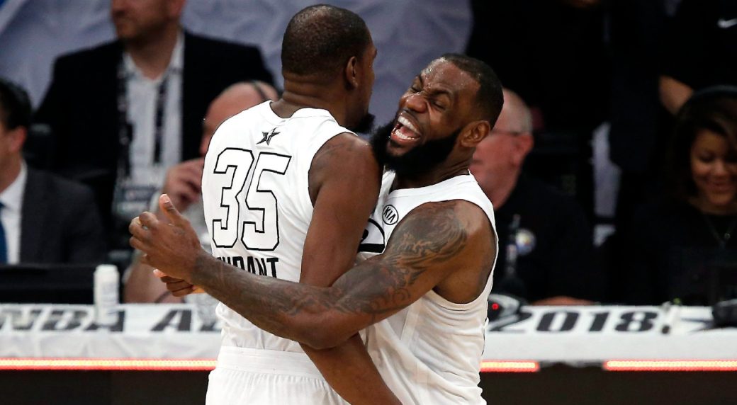 Shai Gilgeous-Alexander Took LeBron James' All-Star Block Personally