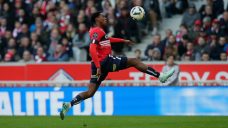 Canadian Jonathan David reaches 40-goal milestone with France’s Lille