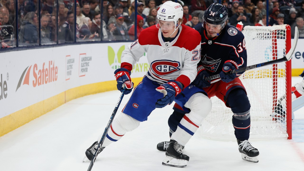 Canadiens' Kaiden Guhle out for remainder of season with high ankle ...