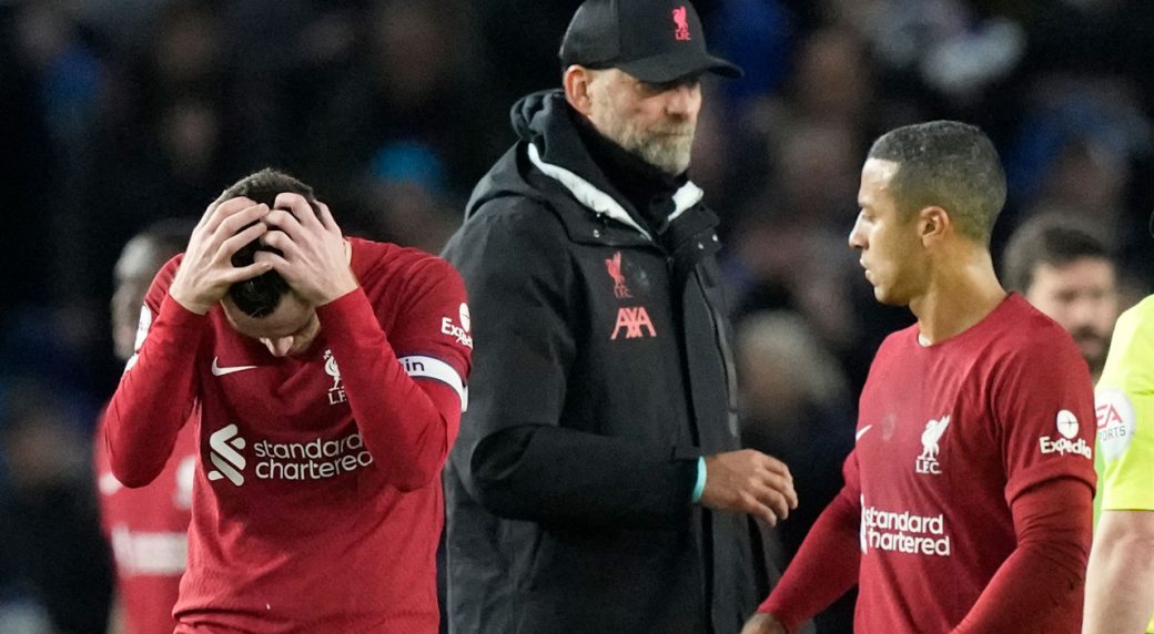 Liverpool’s season hits new low amid off-field uncertainty