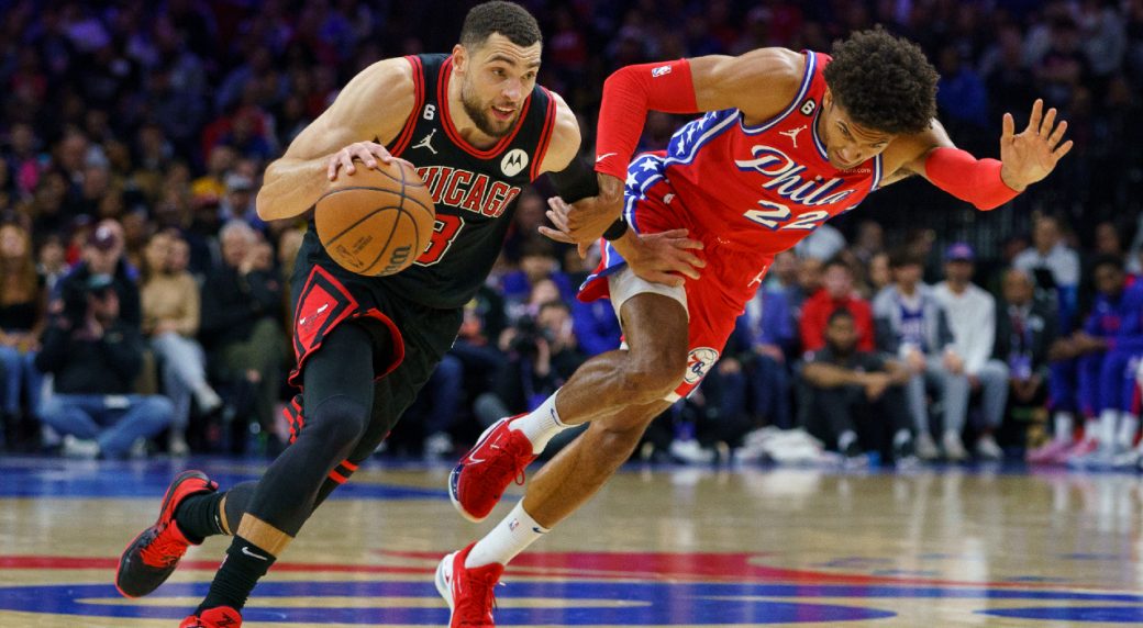 LaVine hits 11 3 threes, scores 41 points in Bulls' win over 76ers