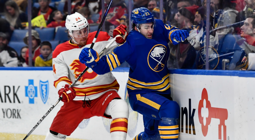Flames light up Sabres in second period to coast to big win Flames light up Sabres in second period to coast to big win